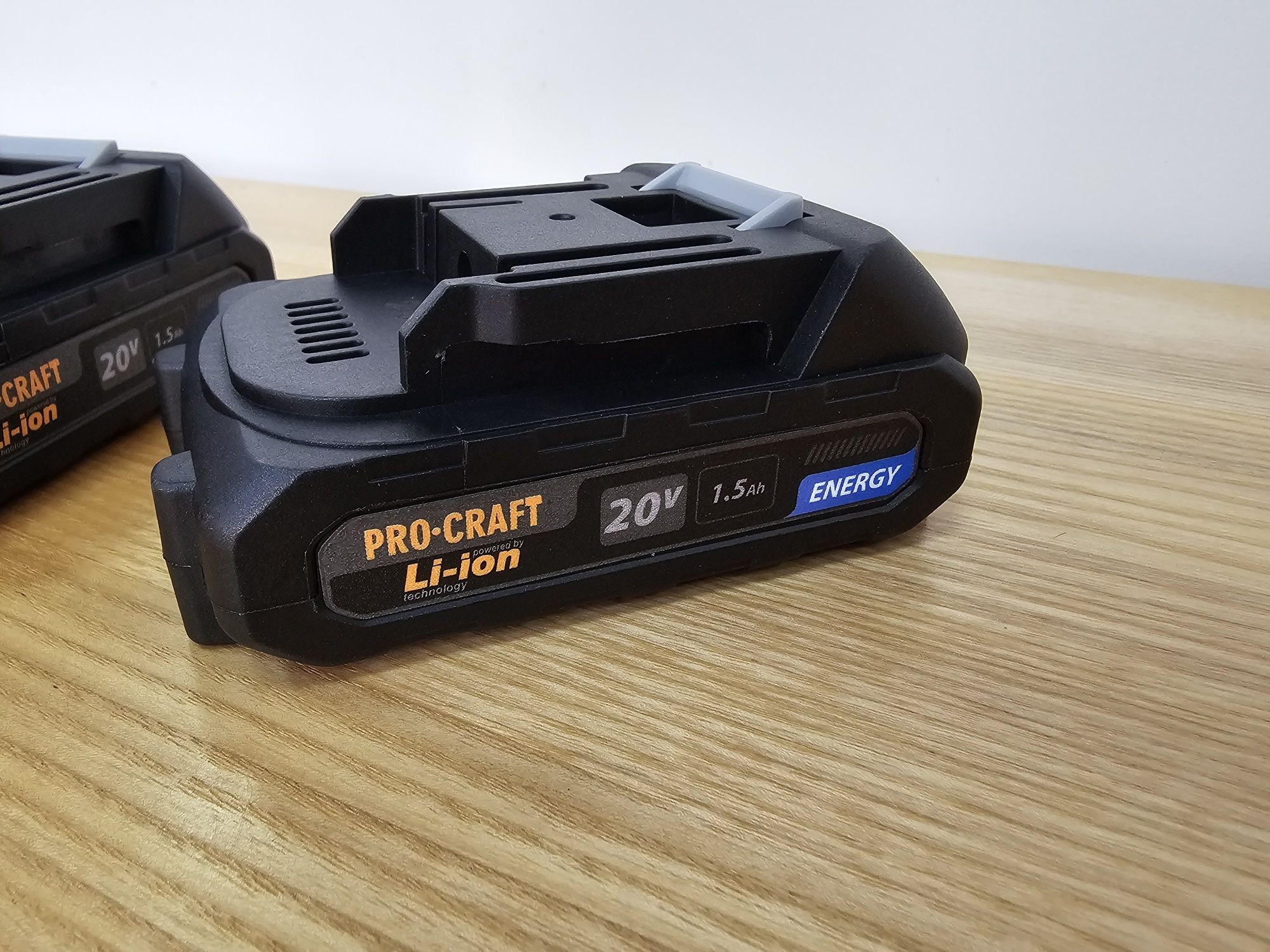 Комплект 2шт Акб ProCraft ENERGY 1,5A 20V + Зарядное устройство