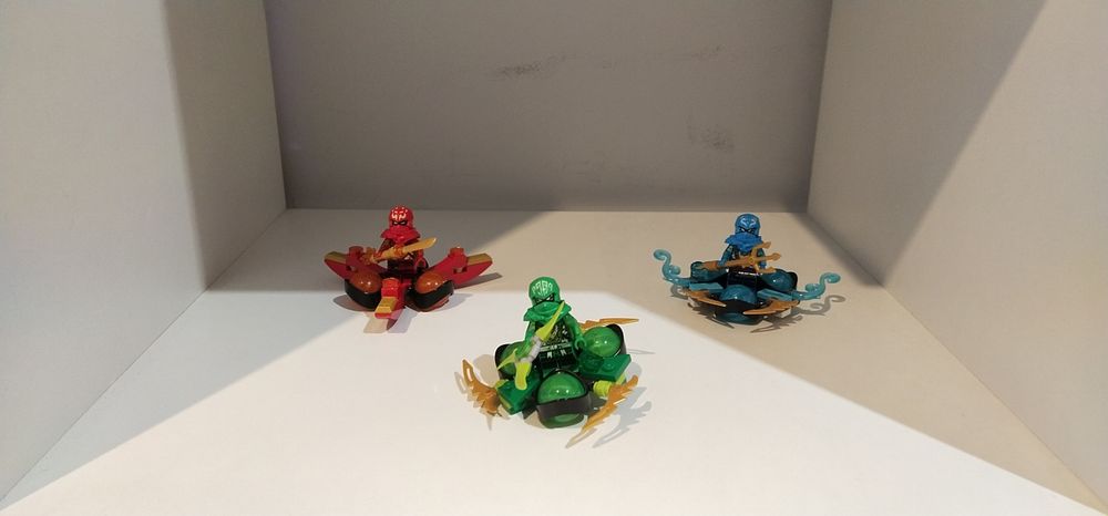 Lego Ninjago набори"71777""71779""71778" і 4 фіги Кая оріг ЦІНА ЗА ВСЕ