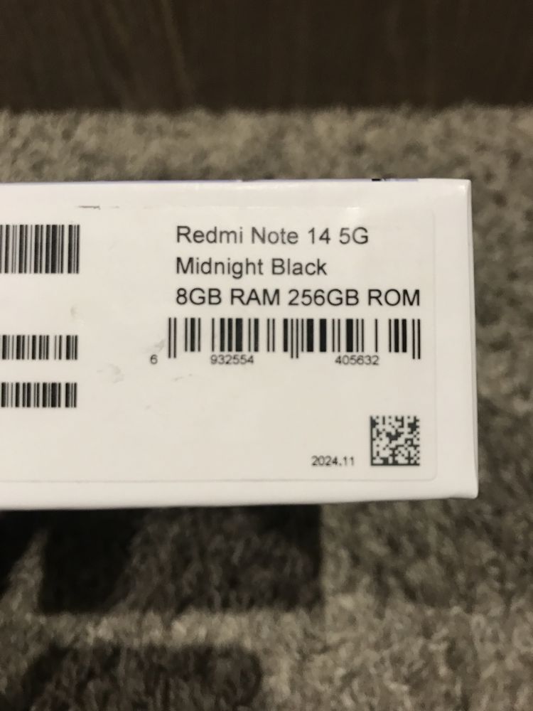 Xiaomi Redmi Note 14 5G 8/256 GB nowy gwarancja