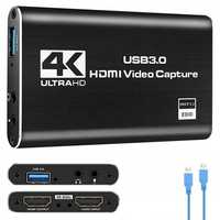 USB 3.0 - Grabber Nagrywarka Obrazu PC HDMI 4K OBS