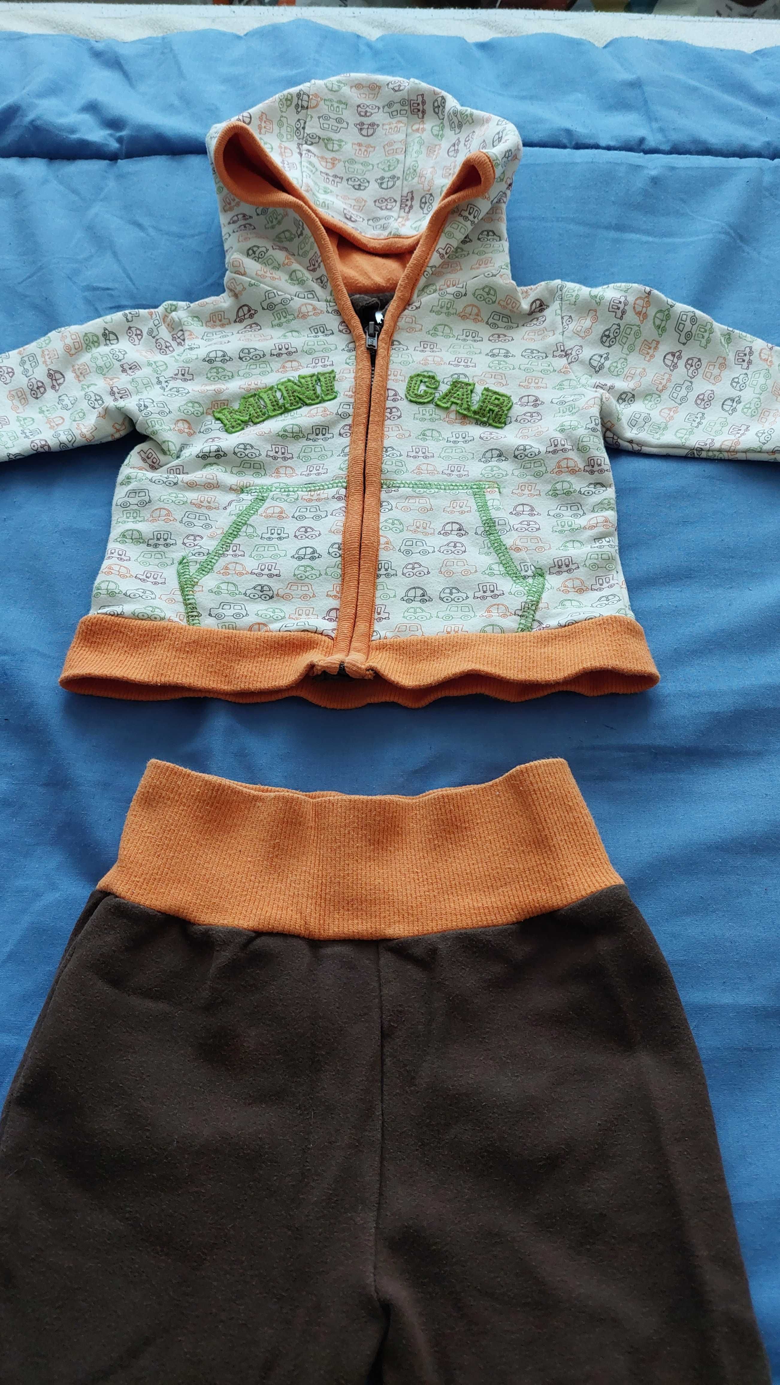 Dres niemowlęcy, komplet, zestaw r. 68, C&A