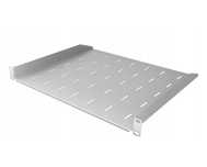 Półka RACK Eco stała szara19" 1U 400mm Perforowana jakość StalFlex