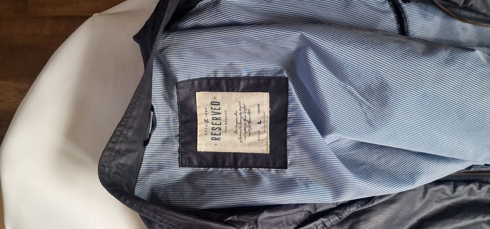 Lekka męska kurtka wiosenna RESERVED L