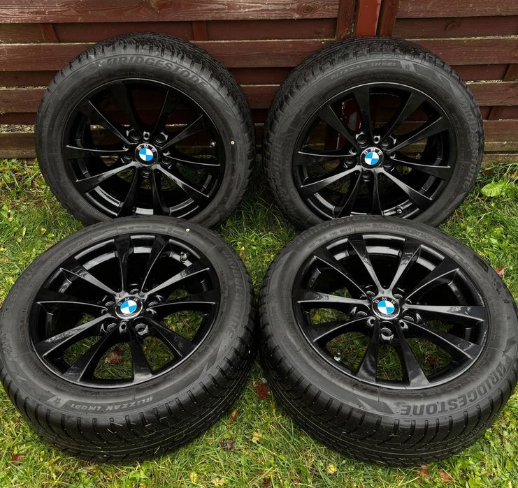Felgi BMW styling 413 5x120 17 cali 7.5Jx17 ET 37 i opony zimowe