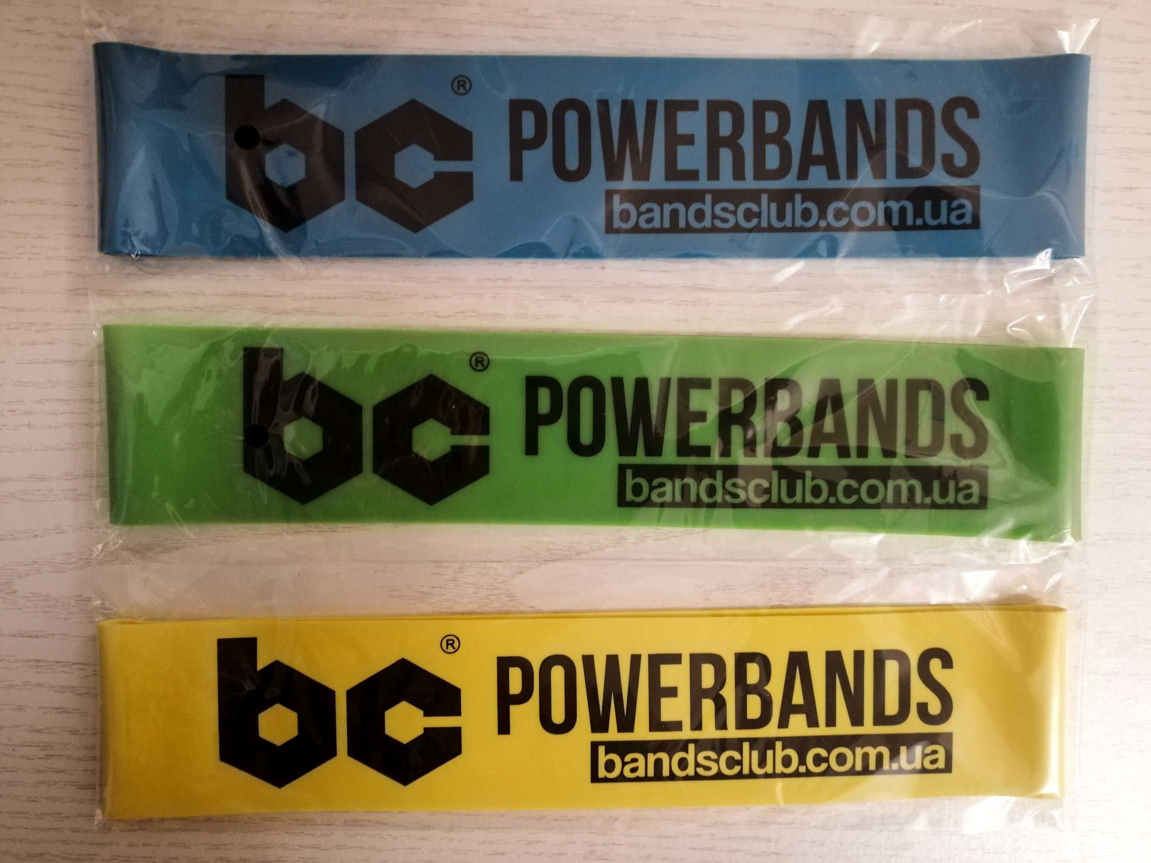 Резинки оригинал bc powerbands для занятий спортом