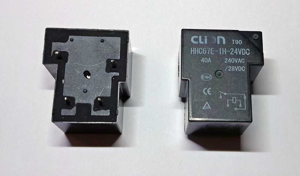 Przekaźnik spawarki na płytkę CLION HHC67E-1H-24VDC, 40A/240VAC
