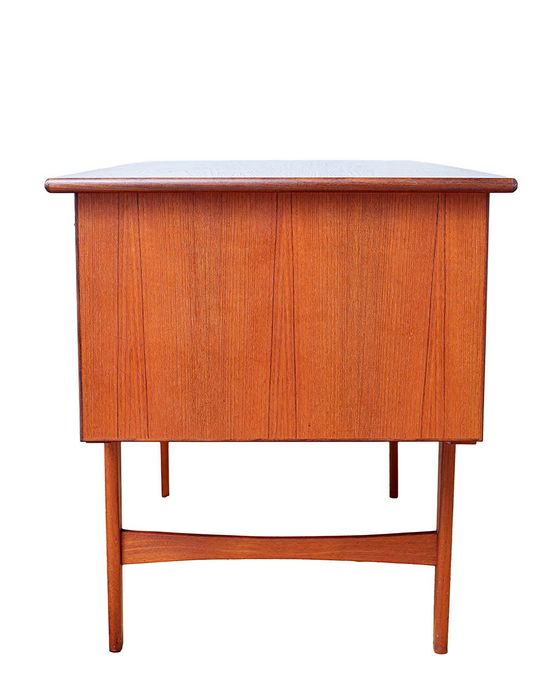 Duńskie biurko, drewno teak, lata 70-te. Mid century modern.