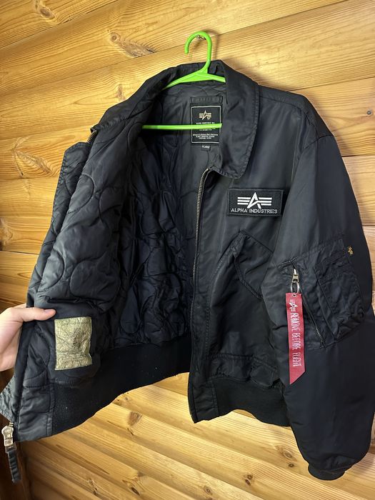 Оригинальный бомбер Alpha industries CWU 45 bomber куртка jacket