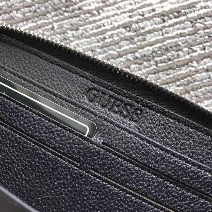 Мужской кожаный клатч guess, чоловічий гаманець , портмоне , кошелек