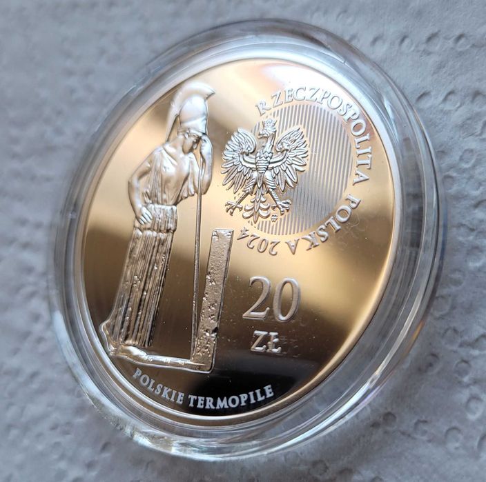 Kolekcjonerskie 20 zł 2024 r Polskie Termopile - Głogów