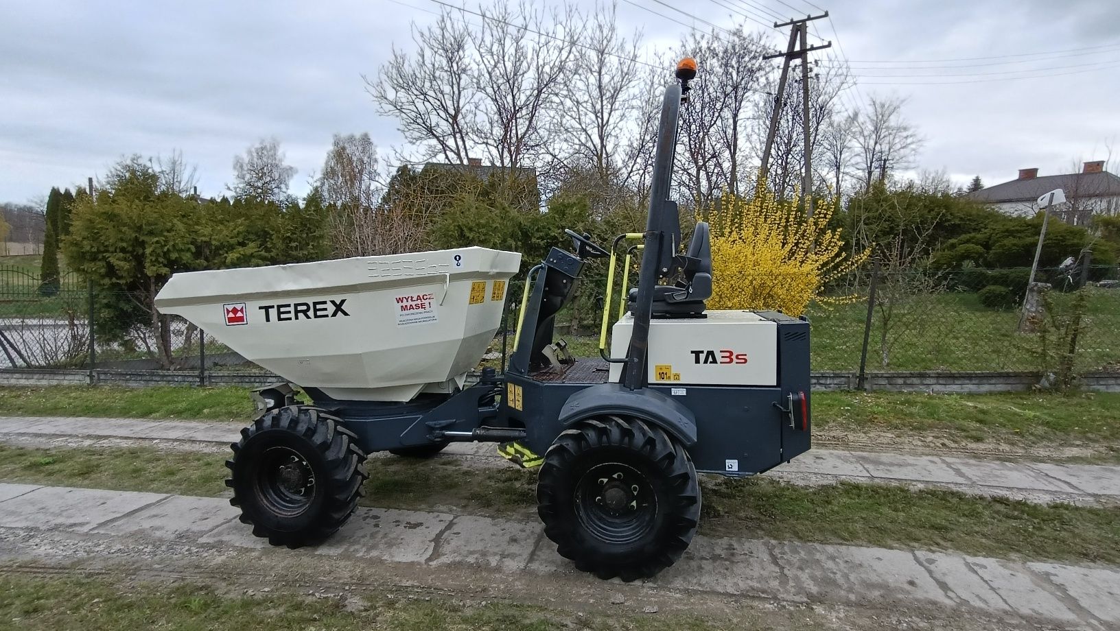 Wozidlo budowlane Terex Ta3s JCB Takeuchi Kubota bobcat ausa