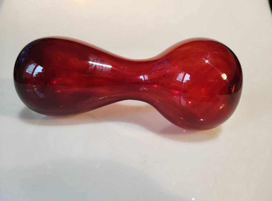 Przedwojenny grzybek,uchwyt szklany do cerowania skarpetek