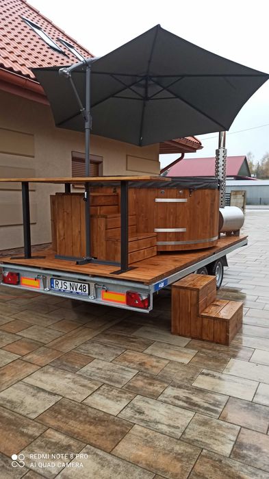 Balia ogrodowa, bania mobilna, jacuzzi, ruska bania na sylwester.