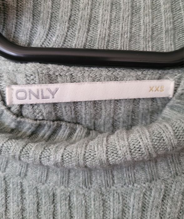 Sweter seledynowy Only XS