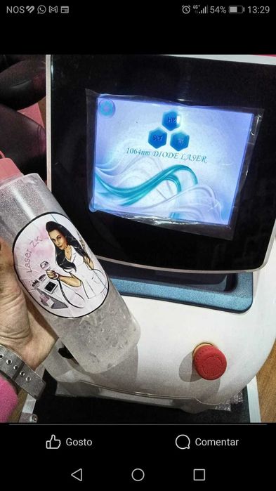 Maquina depilação laser