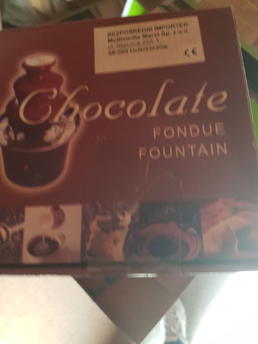 Fontanna czekoladowa.