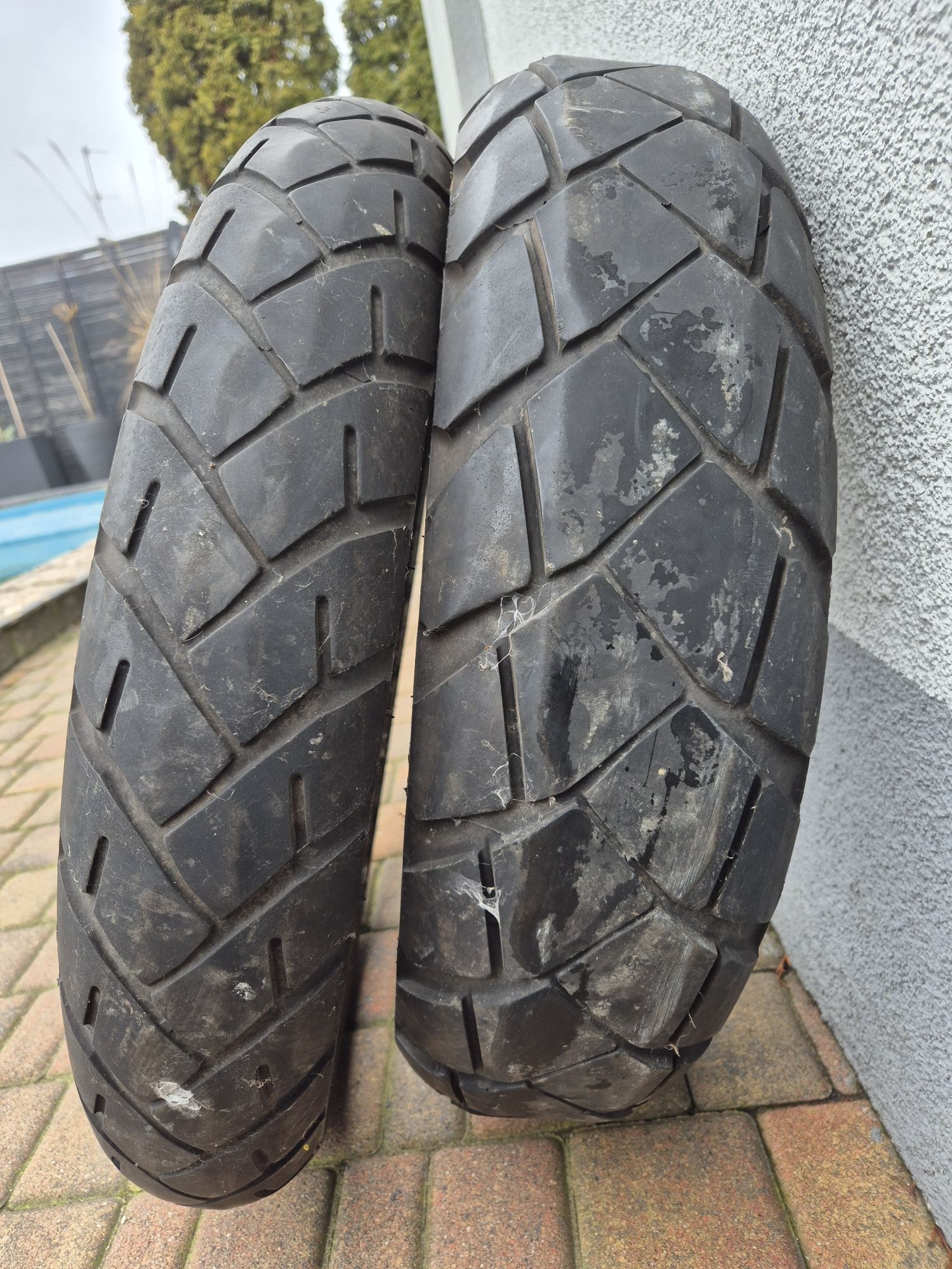 Opony motocyklowe  metzeler 19 17 cali komplet gs 1200