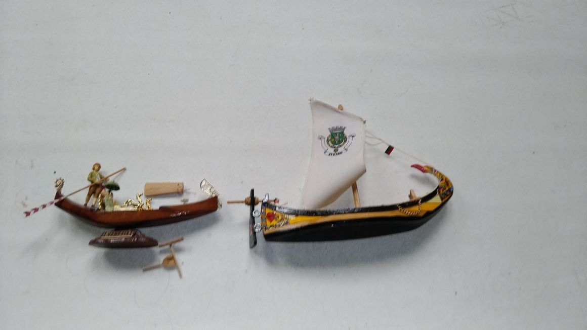 2  Réplicas exatas Barcos Tradicionais