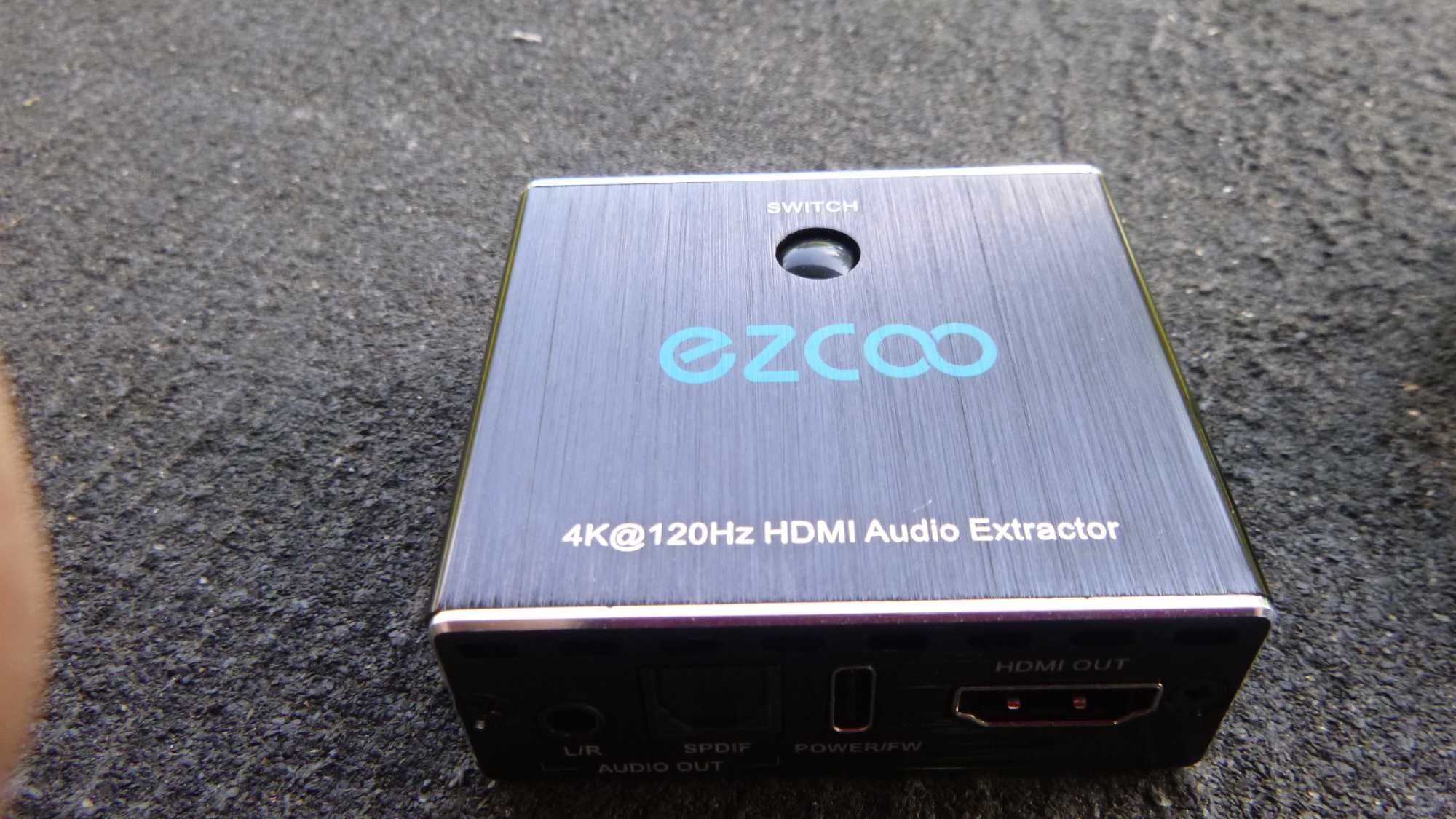 4K 120Hz HDMI 2.1 Ekstraktor Audio 2X1 VRR ALLM HDCP2.