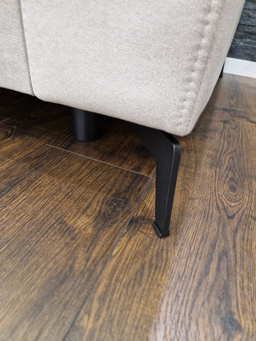 Komplet wypoczynkowy narożny amaro szary taupe