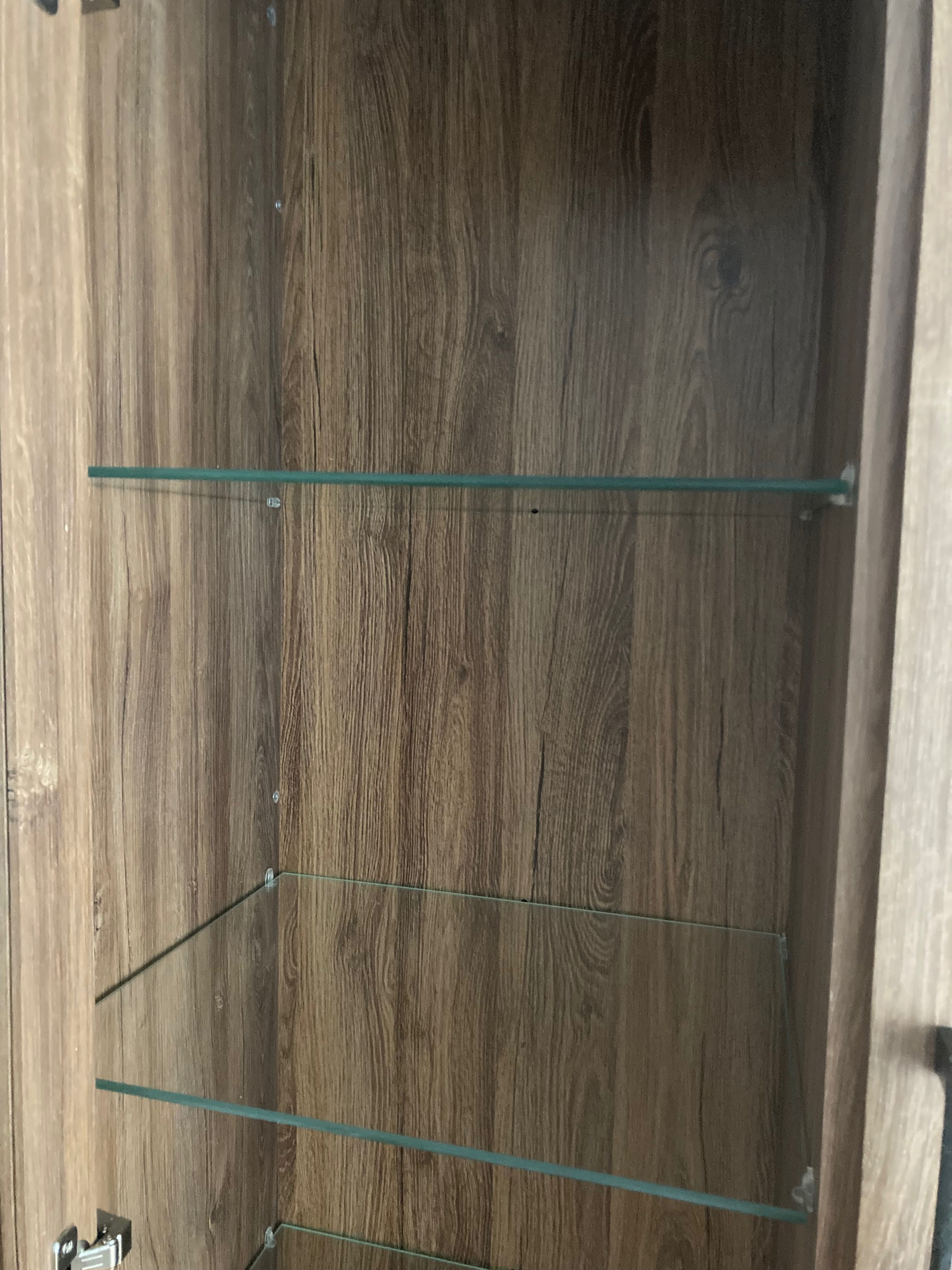 Witryna 98cm z kolekcji Gent BRW dąb stirling