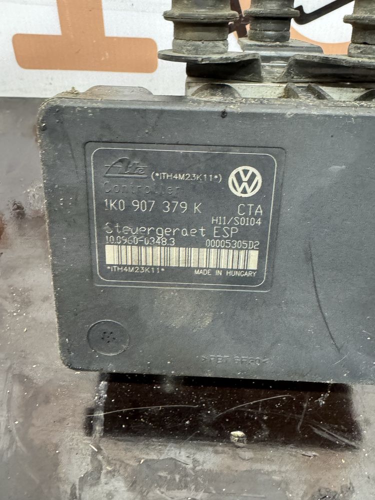Блок ABS 1K0 907 379 K блок абс шкода vw seat