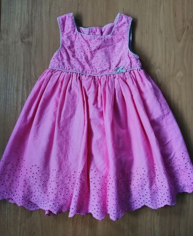 Sukienka balowa imprezowa dla dziewczynki r. 9 - 12 miesięcy