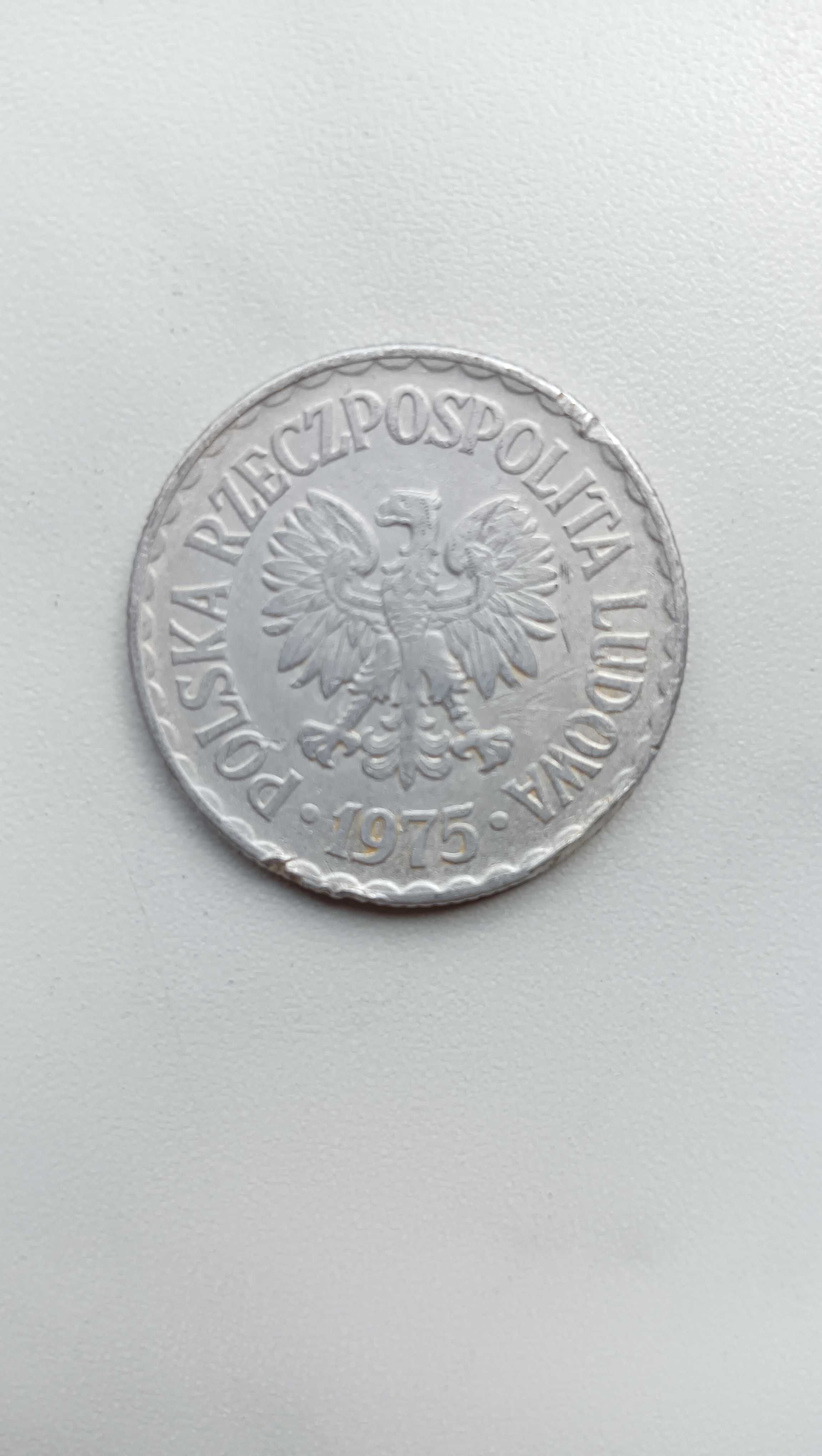 Moneta z PRL-u rok 1975