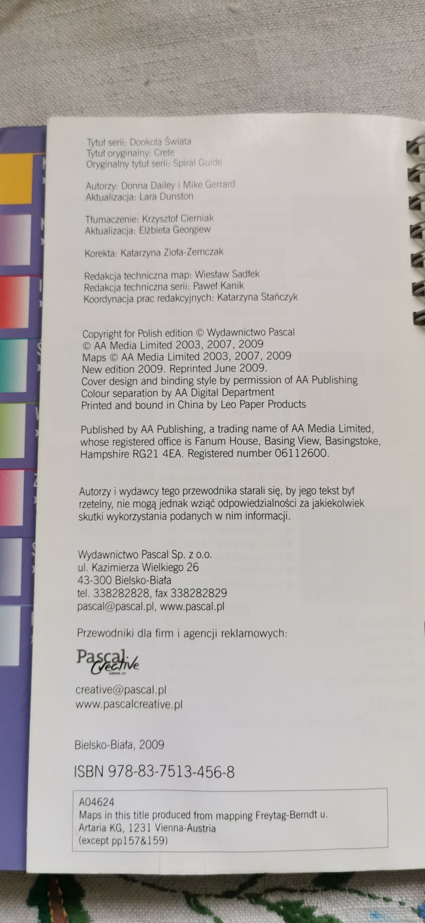 Kreta przewodnik Pascal