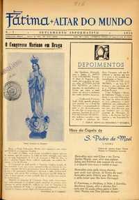 1954-Fátima Altar do Mundo : suplemento informativo n.7