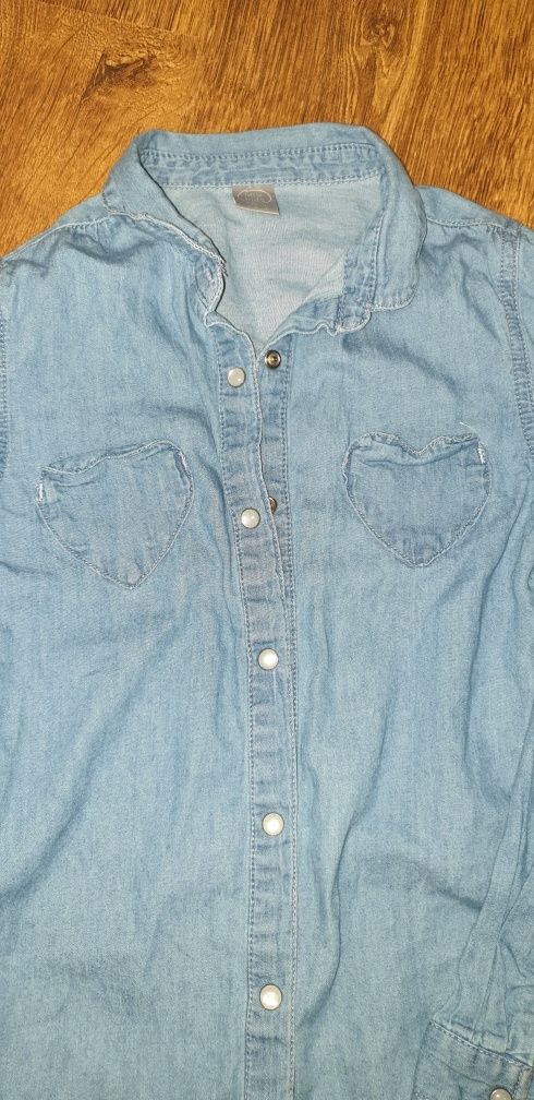 Koszula jeans r128