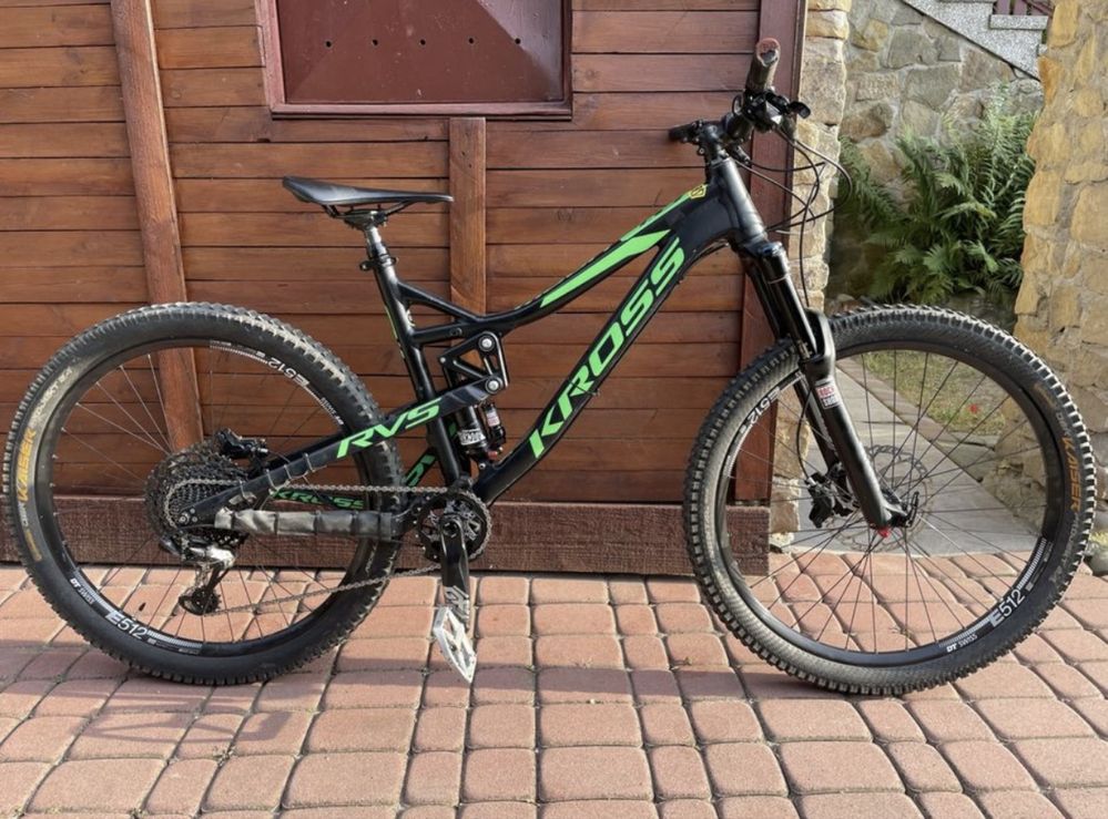 Kross Moon 2016 Rock Shox Pike, monarch rc3 plus, sram gx, sram code r