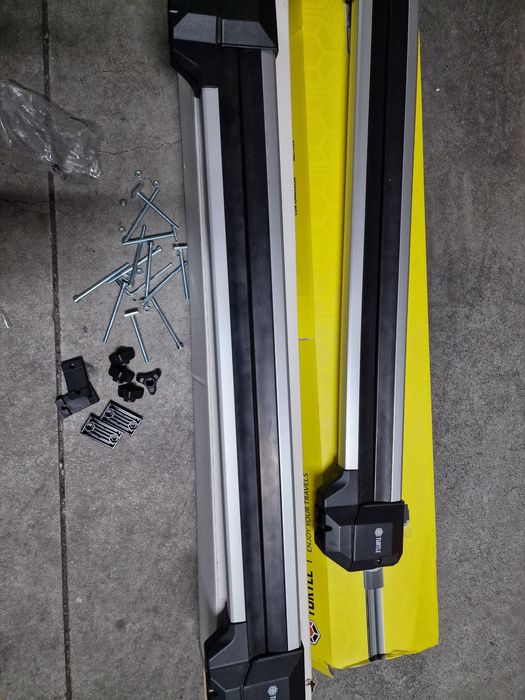 Turtle Ski rack apex 6 silver