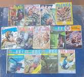 Diversas revistas antigas de banda desenhada