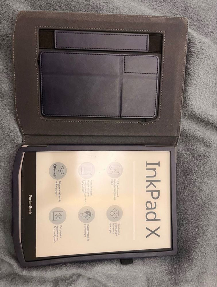 Електронна книга з підсвічуванням PocketBook 1040 InkPad X Metallic