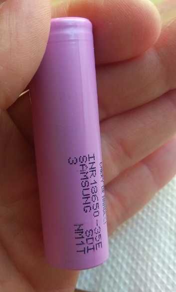 Аккумулятор 18650 для фонарика, INR18650-35E, samsung 35e, батарейка