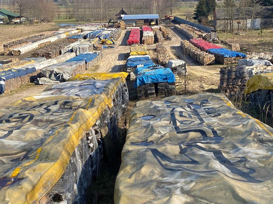 Suche Drewno Kominkowe Dąb Jesion Akacja Brzoza Olcha Grab Buk