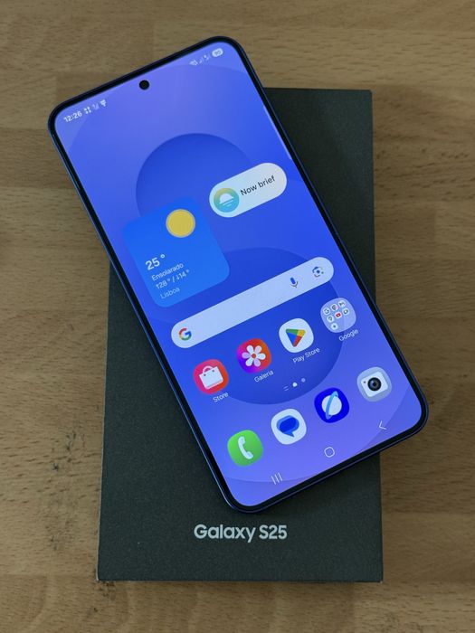 Samsung s25 128gb novo apenas activado 0ciclos carga(ACEITO RETOMA)