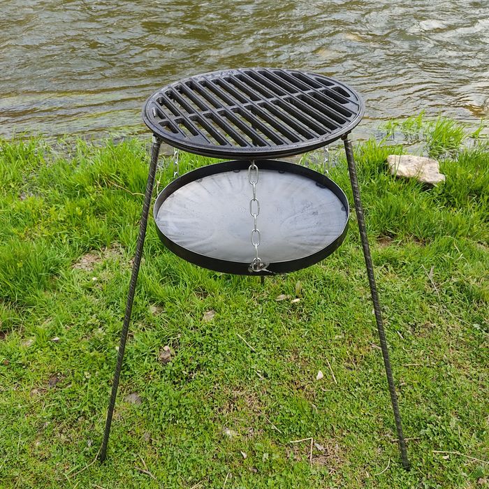 Сковорода 50 см із диска борони 4 мм,на подарунок, для пікніка, садж