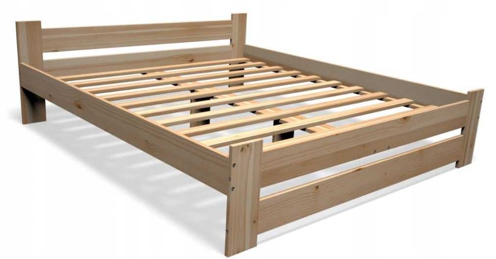 ŁÓŻKO sosnowe ze stelażem 180x200 DOSTAWA GRATIS