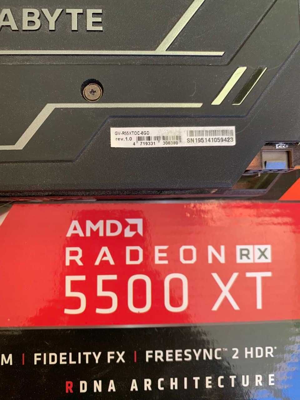 Radeon RX 5500 XT, 8 gb