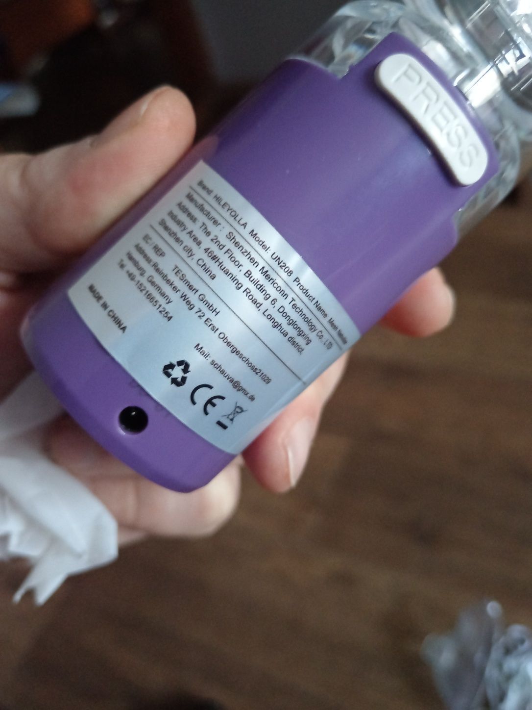 Новый ингалятор Mesh Nebulizer UN208