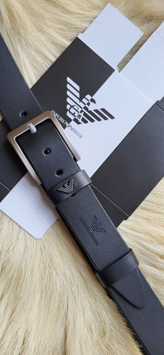 Чоловічий шкіряний ремінь пояс пасок  матовий