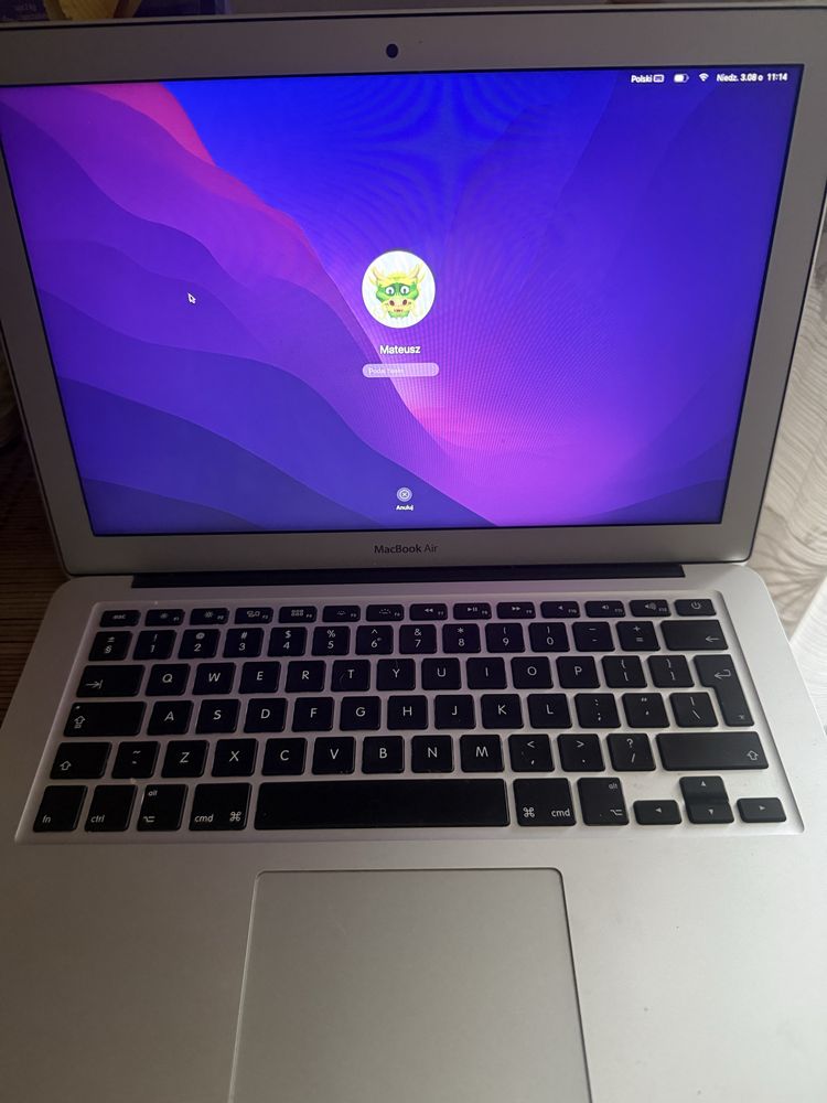 Macbook Air 2017 i5 OS X Monterey