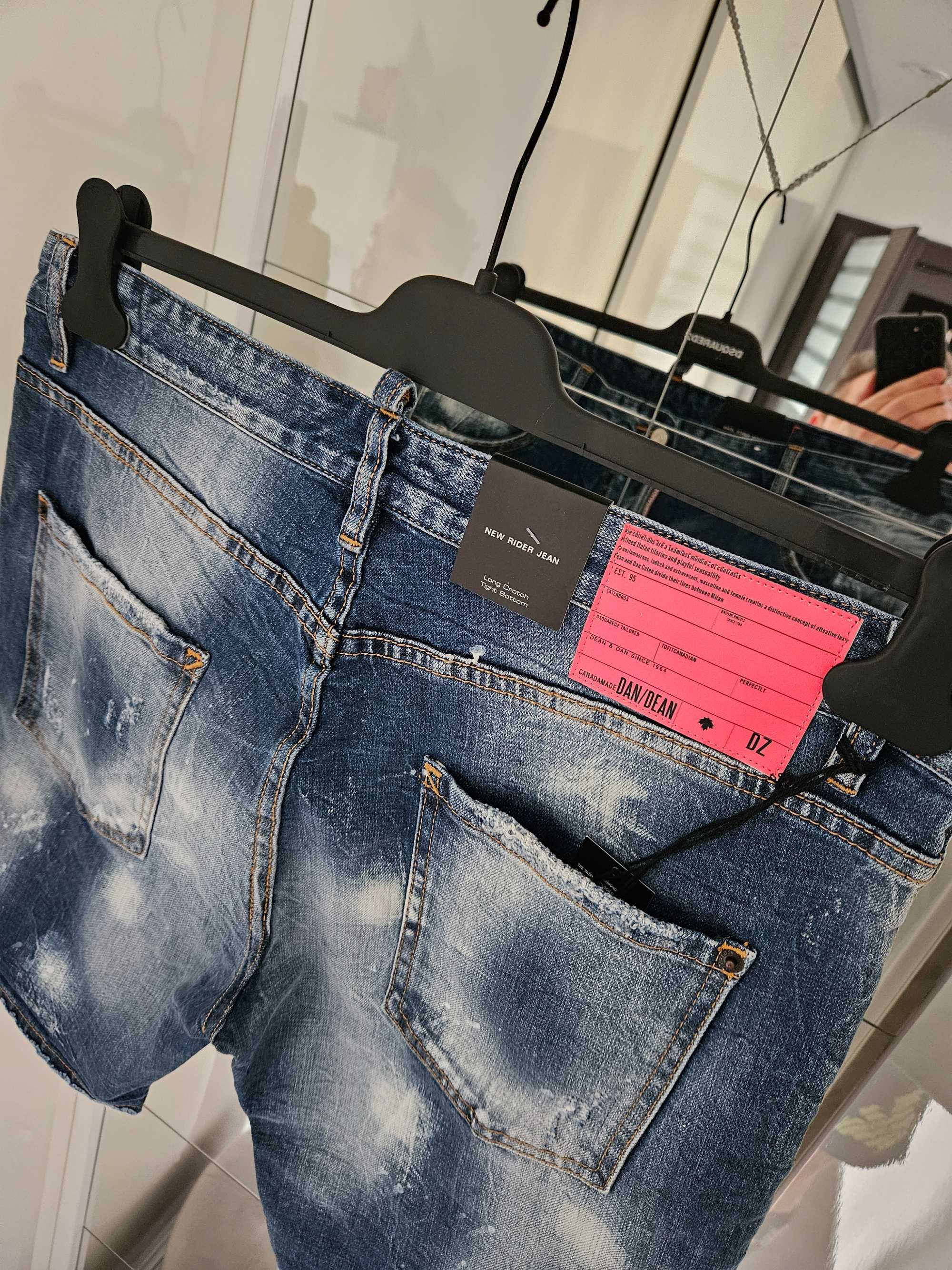 Dsquared2 szorty spodenki jeansowe sezon SS24