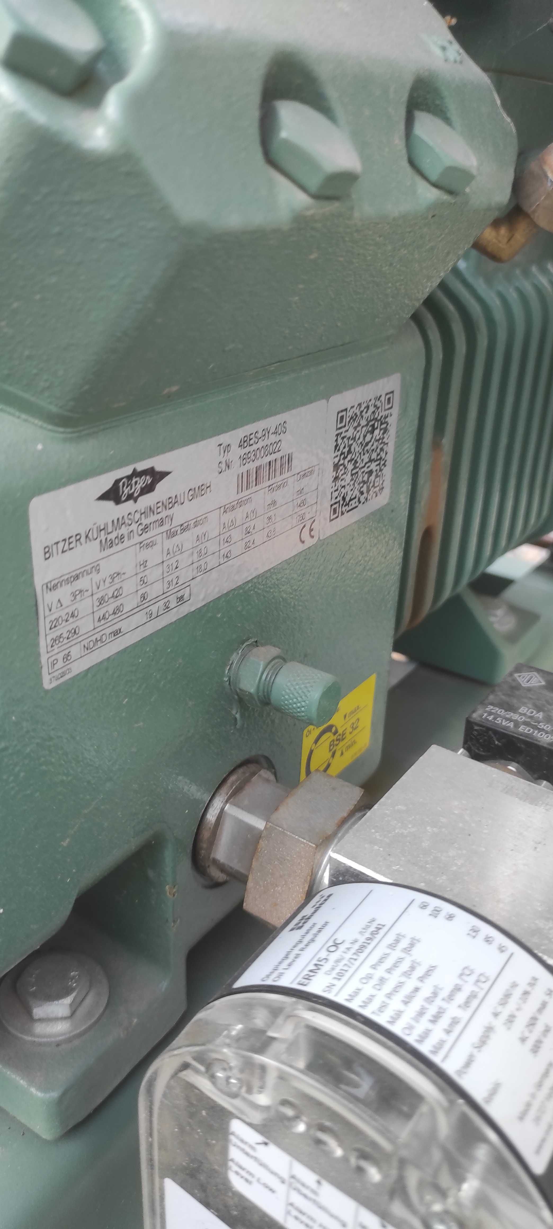 Zestaw sprężarkowy Bitzer 3x36,1 m3/h 4BES-9Y-40S