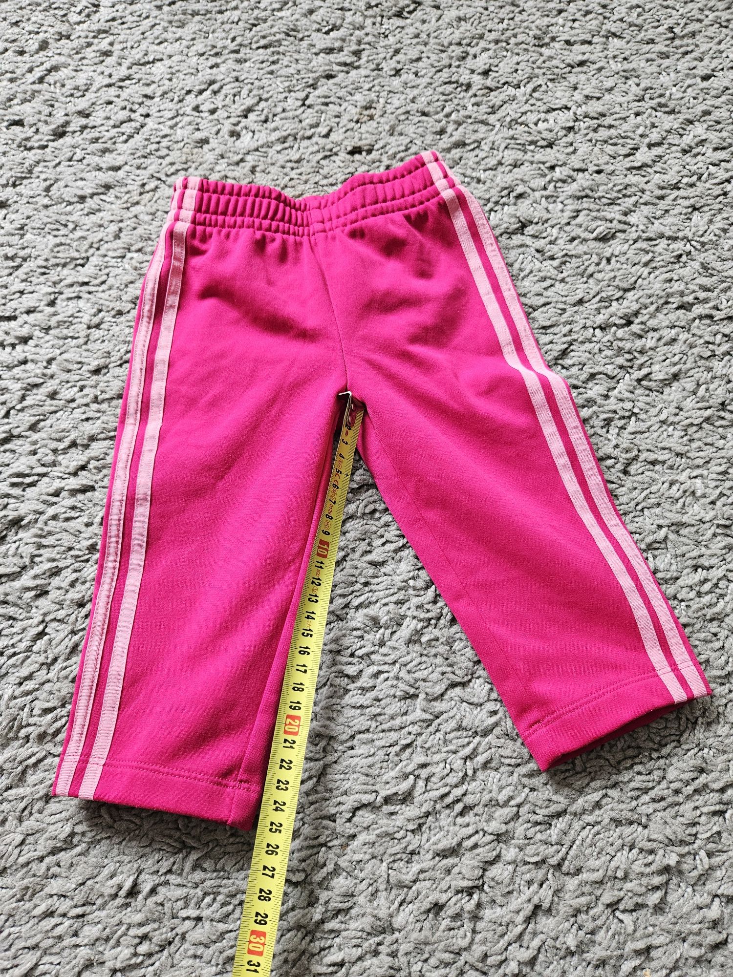 Adidas spodnie dresowe dla dziewczynki 80