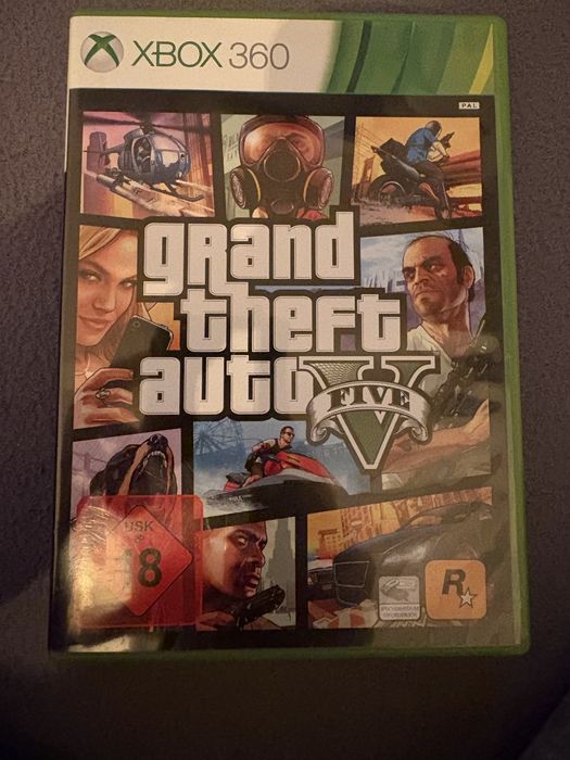 Grand theft auto 5 na xbox 360