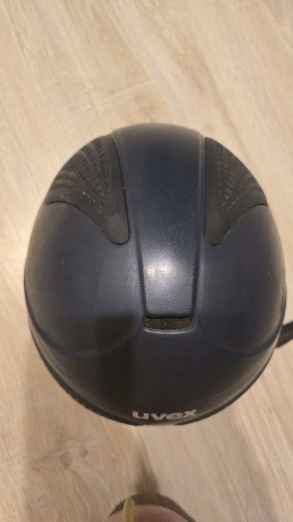 Kask jeździecki UVEX M-L 57-59 cm granatowy