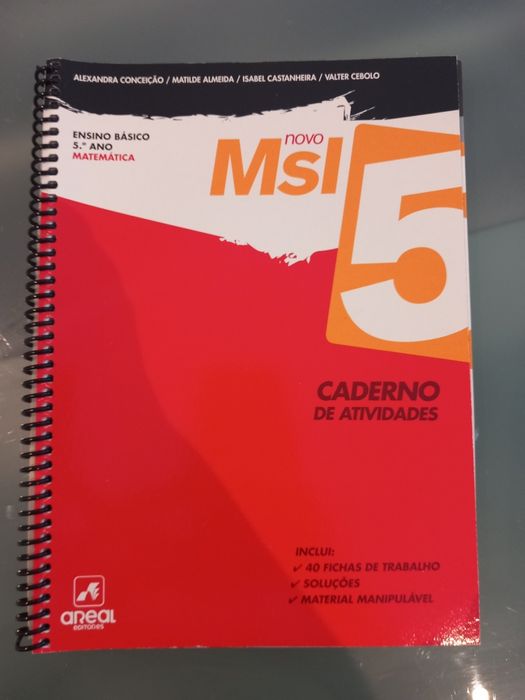 Caderno de atividades do 5.ano